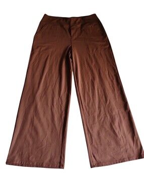 G4Free XL Brown Wide Leg Pants